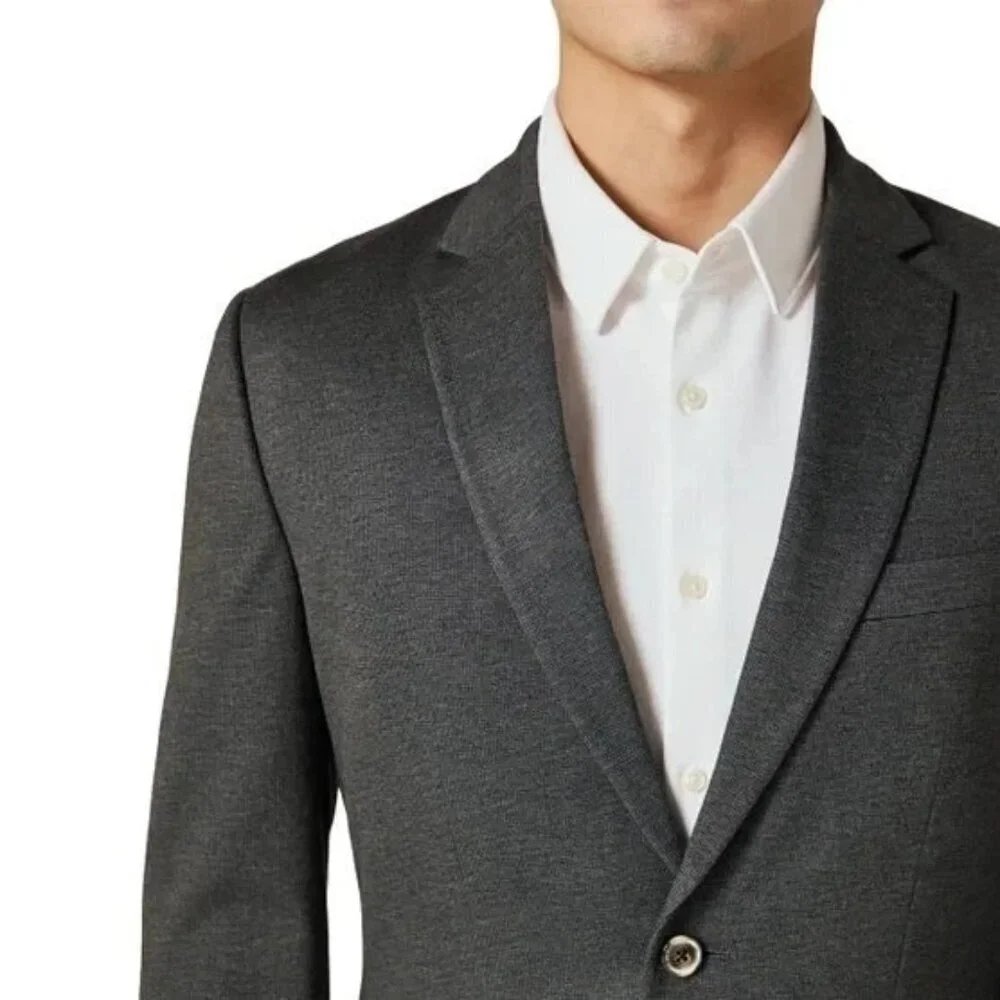 Infinity Linearflex Men's XXL Gray Suit Jacket Stretch Fabric Double Vent M0777